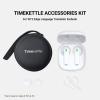 imageTimekettle Accessories for WT2 EdgeW3 and p1 Translator Earbuds Including 1 Pair of Silicone Ear Hooks 3 Pairs of Earmuffs and 1 Carry Bag