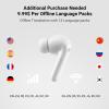imageTimekettle M3 Language Translator Earbuds TwoWay Translator Device with APP for 40 Languages Online Voice Translator for Exploring Expat Life Freely Compatible with iOS Android Online VersionWhite
