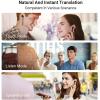 imageTimekettle M3 Language Translator Earbuds TwoWay Translator Device with APP for 40 Languages Online Voice Translator for Exploring Expat Life Freely Compatible with iOS Android Online VersionBlack