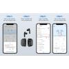 imageTimekettle M3 Language Translator Earbuds TwoWay Translator Device with APP for 40 Languages Online Voice Translator for Exploring Expat Life Freely Compatible with iOS Android Online VersionWhite
