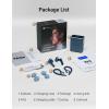 imageTimekettle W4 Translation Earbudsfor Global Business ampamp RelationshipsBoneVoiceprint Sensor for Clear Voice in Noise AI AutoCorrectionProtected Privacy with GDPRInstant Setup via iOSAndroid APPBlue