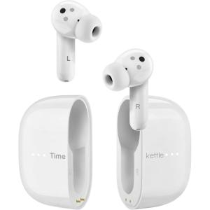imageTimekettle M3 Language Translator Earbuds TwoWay Translator Device with APP for 40 Languages Online Voice Translator for Exploring Expat Life Freely Compatible with iOS Android Online VersionWhite