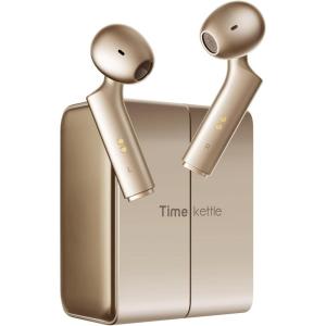 imageTimekettle W4 Translation Earbudsfor Global Business ampamp RelationshipsBoneVoiceprint Sensor for Clear Voice in Noise AI AutoCorrectionProtected Privacy with GDPRInstant Setup via iOSAndroid APPGold