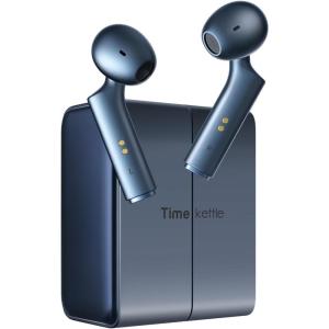 imageTimekettle W4 Translation Earbudsfor Global Business ampamp RelationshipsBoneVoiceprint Sensor for Clear Voice in Noise AI AutoCorrectionProtected Privacy with GDPRInstant Setup via iOSAndroid APPBlue