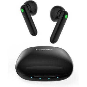 imageTimekettle WT2 Edge W3 Translator DeviceBidirection Simultaneous Translation Translator Earbuds with 40 Languages Real time TranslatorFast Reaction with Revolutionary Al Tech Online VersionBlack