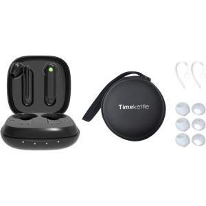 imageTimekettle WT2 EdgeW3 Translator Device Black BiDirection Simultaneous Translation Language Translator Device with 40 Languages ampamp 93 Accent Online Bundle with Timekettle Accessories