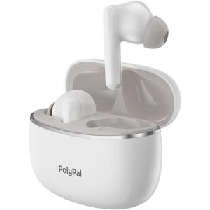 imagePolypal P1 AI Translation Earbuds Supports 138 Languages RealTime Spanish English Interpreter Headphones Ideal for Live Speech Online Meetings Learning Travel Compatible with iOS and Android