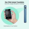 imageTimekettle Fluentalk T1 Mini Translator Device No WiFi Needed Built in 1Year Global Mobile Data Supports 40 Languages and Photo Translation Instant Language Translator for Travelling BlueBlue
