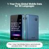 imageTimekettle Fluentalk T1 Mini Translator Device No WiFi Needed Built in 1Year Global Mobile Data Supports 40 Languages and Photo Translation Instant Language Translator for Travelling BlueBlue