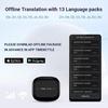 image:imageTimekettle M3 3in1 Language Translator Earbuds RealTime Translation in 43 Languages and 96 Accents Offline Translator No Subscription TwoWay Voice Translator for Travel and BusinessBlack
