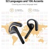 image:imageTimekettle W4 Pro AI Interpreter Earbuds RealTime Bidirectional Voice Translation50 Languages Video and Call Bluetooth Translatorfor Business Compatible with iOSAndroid Gray